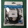 USB 3.0 measuring cable USB A to USB Type C 1m, with voltmeter and ammeter