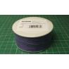 30AWG, 1x0.05mm2, Solid Wire Wrap Wire, Purple, Per Meter