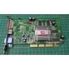 USED, AGP, Radeon 9250, 128MB, Connectors:- DVI, VGA, Video Out