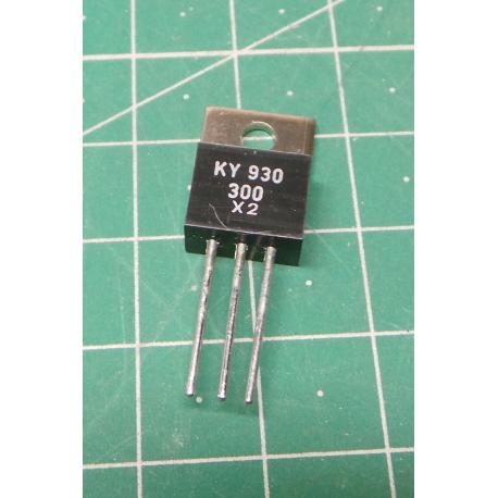 KY930 / 300 2x diode uni 300V / 3A TO220