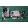 USED, AGP, Radeon 9250, 128MB, Connectors:- VGA, Composite, DVI