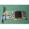 USED, AGP, Radeon 7000, 64MB, Connectors:- Composite, TV Out, VGA