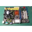 Used Motherboard, Asus P5KPL-AM, with Celeron E1500 Processor @ 2.2Ghz installed