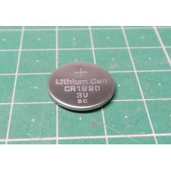 KINETIC CR1620 3V lithium battery