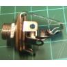 Jack Socket, 6.3mm, Stereo, Open Frame, Panel Mount