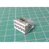 Wago terminal 2273-208, 0.5 - 2.5 mm2, 8-pole, transparent / white