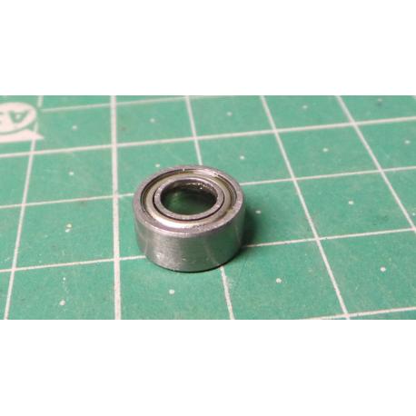 Ball bearing MR105, 10x4mm for 5mm shaft