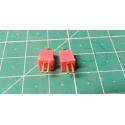 Micro-DEAN connector and socket pair, 10A Rated