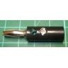 Banana Connector, 4mm, Black