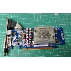 USED, PCI-Express, GeForce8400GS, 256MB, Connectors:- VGA, S-Video, DVI