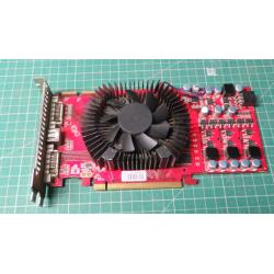USED, PCI-Express, Radeon HD4850, 512MB, Connectors:- DVI, TV Out, DVI