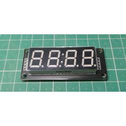 0.56 "clock display with TM1637 Blue