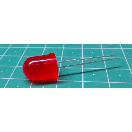 LED 10mm red diffuse