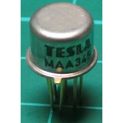 MAA345, 1 + 2 Stage direct coupled wideband amplifier