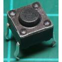 Micro Switch SPST 6x6mm, Push to Make, Non-Latching, Momentary