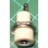 Banana Socket, 4mm, White
