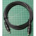 TOSLINK-TOSLINK 4mm, Optical Cable, 2m