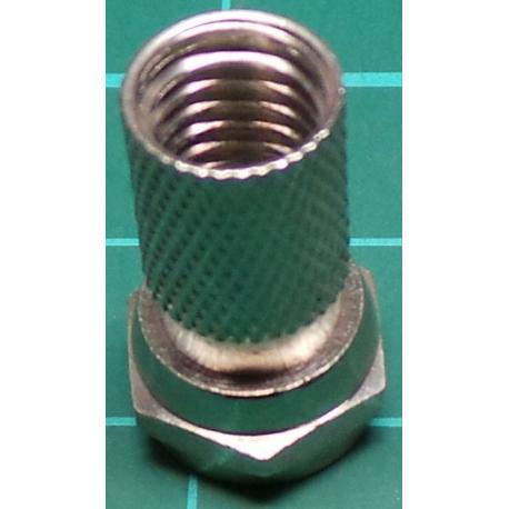 F Type connector 7mm Screw on type