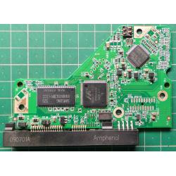 PCB: 2060-701590-001 Rev A, WD1600AAJS, 160GB, 3.5", SATA