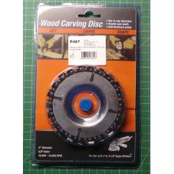 Chainsaw Disk for Angle Grinders, 105mm