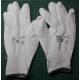 Pracovní rukavice bezešvé s PU dlaní - velikost 10, bílé