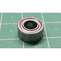 Ball Bearing, V623ZZ, with groove, 12x4mm, for 3mm shaft