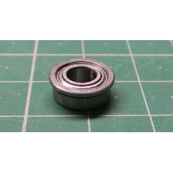 Ball Bearing with Shoulder, MF105ZZ, 10x4mm, for 5mm shaft