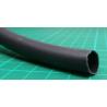 9.5mm, 3.2mm, 3:1 Glue Lined Heatshrink, Black, Cut length 1m