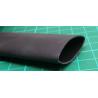 19.1mm, 6.3mm, 3:1 Glue Lined Heatshrink, Black, Cut length 1m