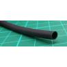3.2mm, 1mm, 3:1 Glue Lined Heatshrink, Black, Cut length 1m