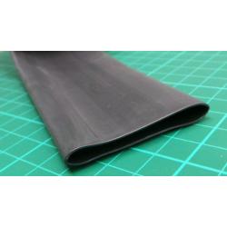 30mm, 10.2mm, 3:1 Glue Lined Heatshrink, Black, Cut length 1m