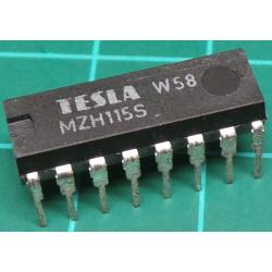 MZHS115, Quad 2 Input NAND with Y Input, Old Stock