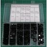 Rubber grommet for cables, 3-20mm, set of 200pcs
