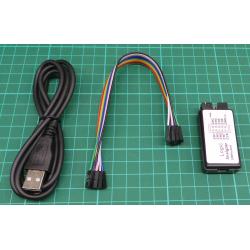 USB logický analyzátor 8-kanálový 24MHz Sealae
