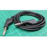 Test Lead, Banana to Banana, 1m, 0.35mm2, Black