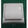Light Switch, Surface Mount, No.1, IP44, White, 4FN58130