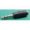5 Pin Din (Female) to 6.3mm Stereo Jack (Male) Adaptor