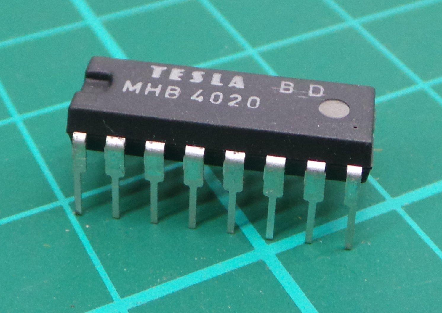 4020, MHB4020, Ripple Carry Binary Counter - DSMCZ