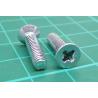 Screw, M4x16, Countersunk, Pozi