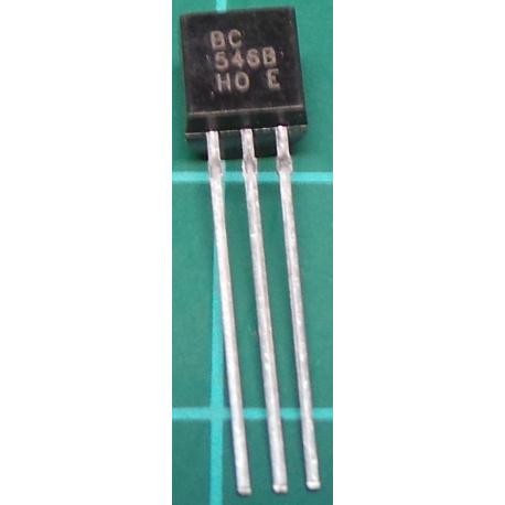 BC546B Transistor npn 65V 100mA 500mW TO92 von CDIL 