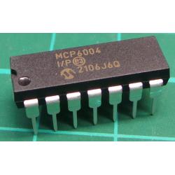MCP6002-I/P, Dual Op Amp