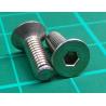 Screw , M4x12, Countersunk Hex, Stainless Steel
