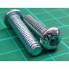 Screw, M6x25, Button Head, Hex