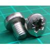 Screw, M6x8, Button Head, Pozi