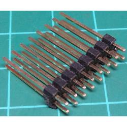 16 Pin DIL Header, Male, 2.54mm Pitch, Long Pins