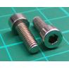 Screw, M4x12, Cheese Head, Hex, Stainless steel