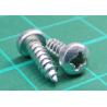 Screw, Self Tapping, 4x9mm, Pan head, Pozi