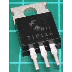 TIP126, PNP Darlington Transistor, 80V, 8A, 65W