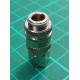 RS PRO Brass Female Pneumatic Quick Connect Coupling, Metric M5 Female Threaded