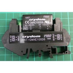 Sensata / Crydom 6 A Solid State Relay, DC, DIN Rail, 100 V dc Maximum Load